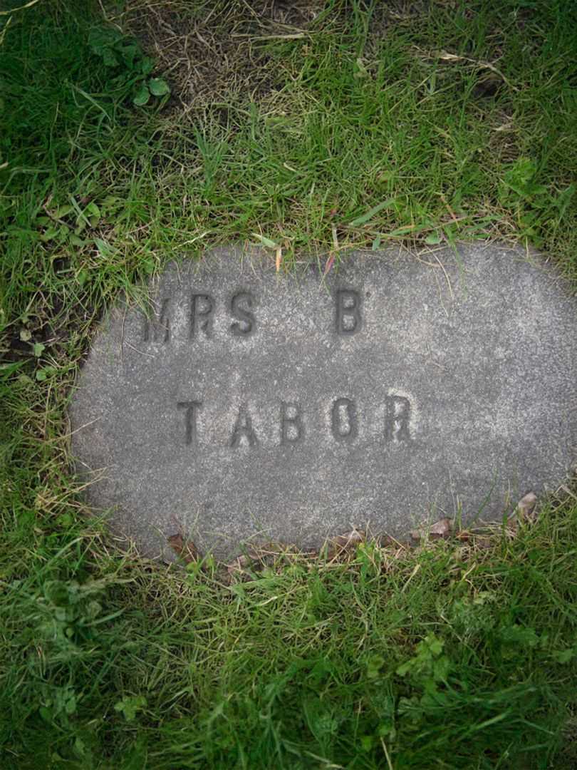 Berma "Bessie" Tabor's grave